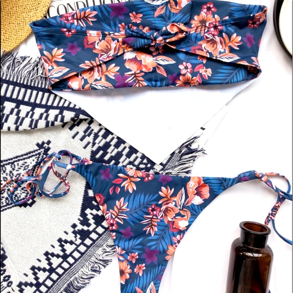 NWOT 2 pcs strapless set bikini - Picture 3 of 9